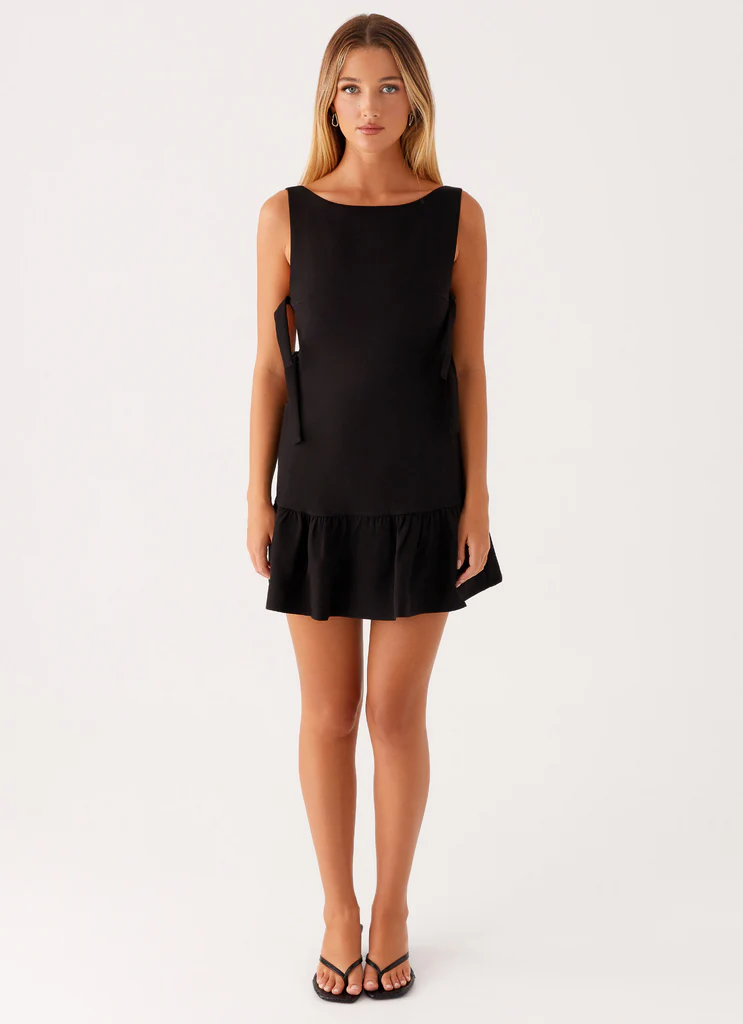 Robe Roux Mini - Noir