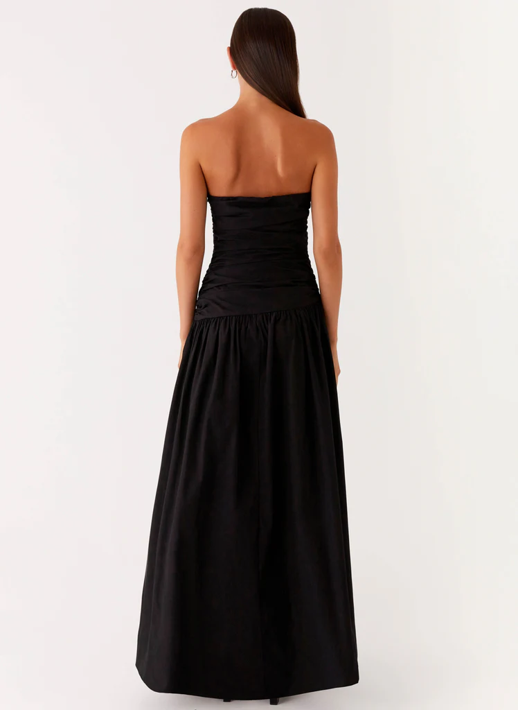 Robe Maxi Lumen - Noir