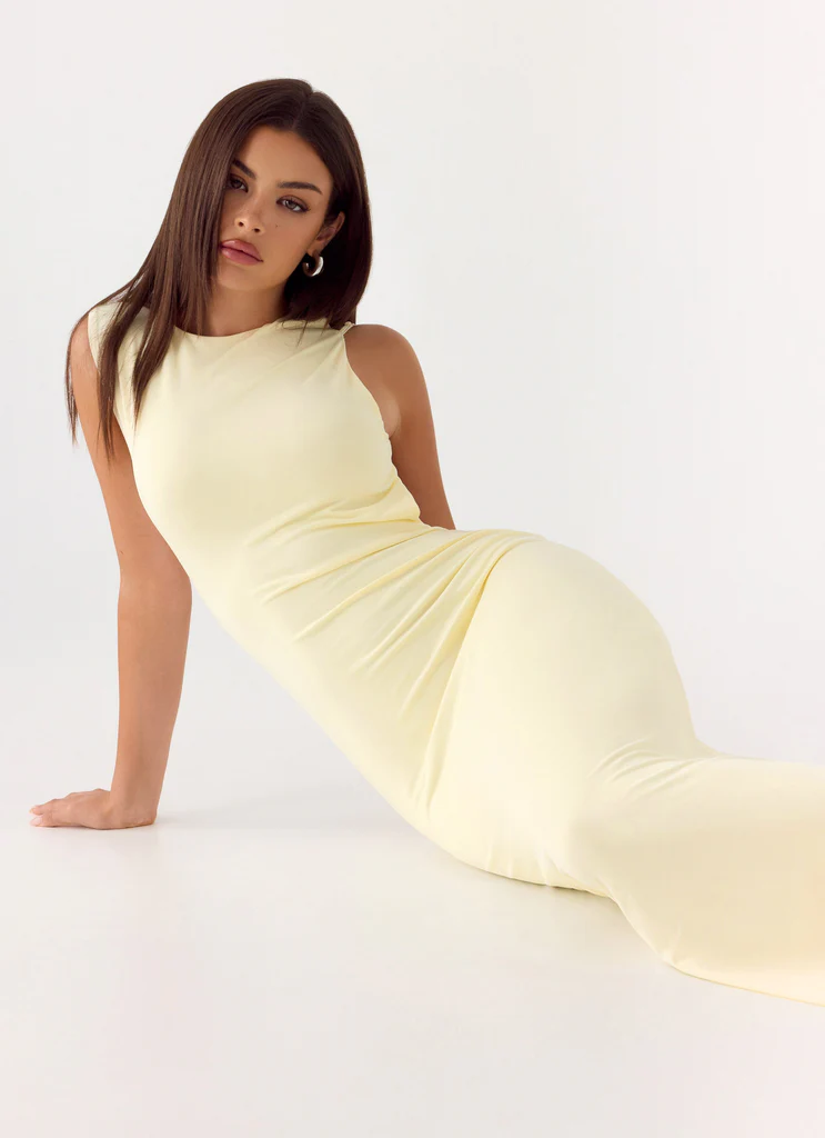 Robe Maxi Reece - Jaune