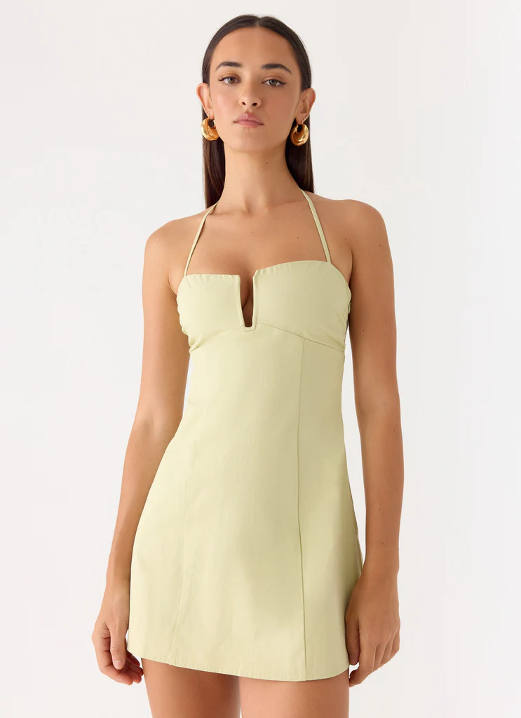 Robe Mini Leah Halter - Sauge