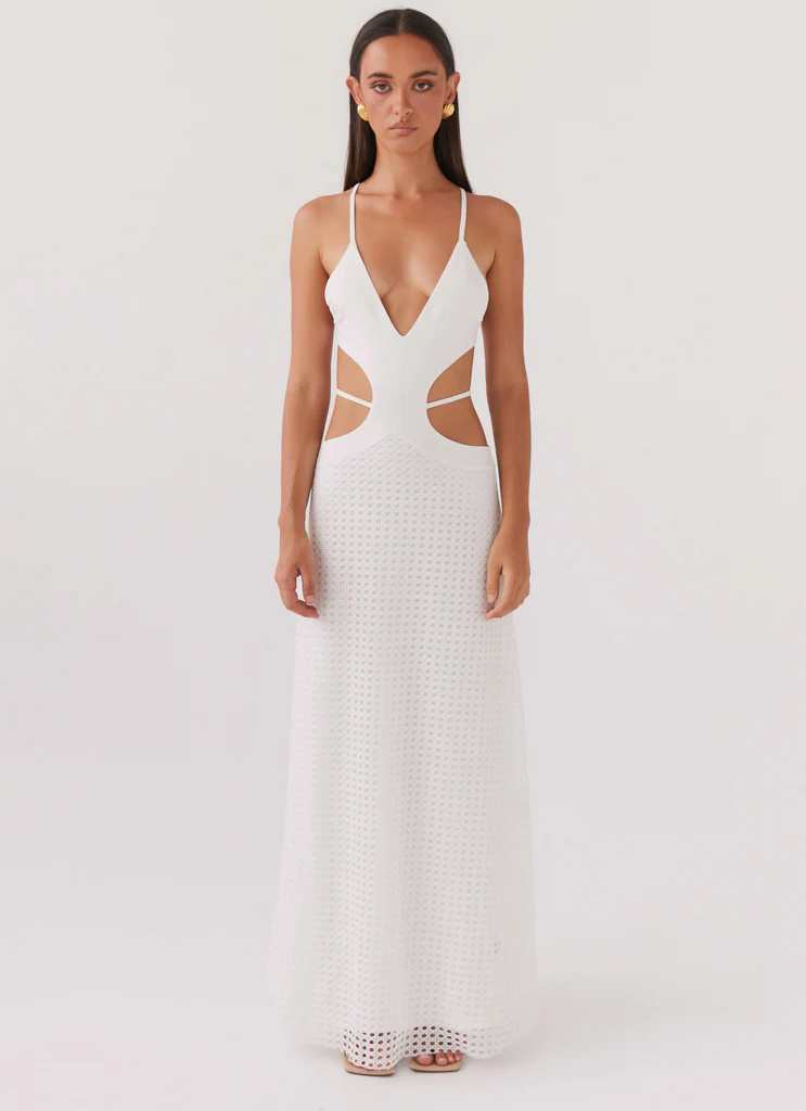 Robe Maxi Enchanted Melodies – Blanc Robe Maxi Enchanted Melodies - Blanc