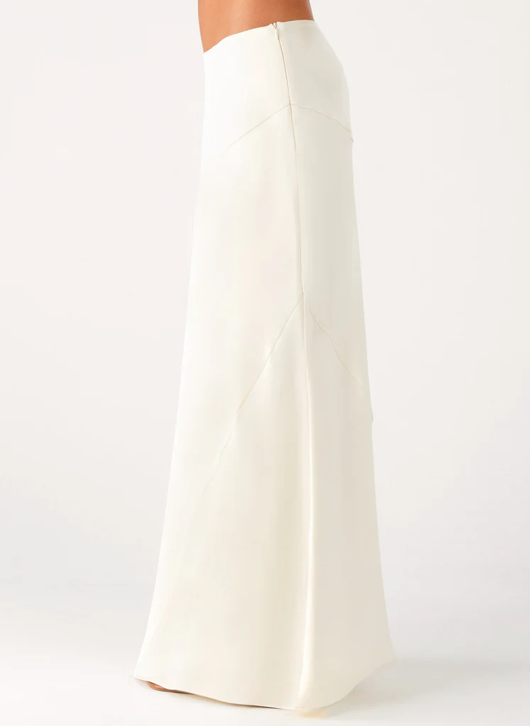 Jupe Maxi Chandra - Ivoire