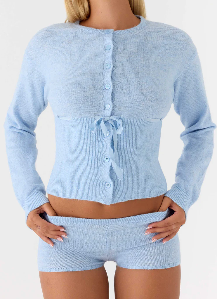 Cardigan Evianna – Bleu Cardigan Evianna - Bleu