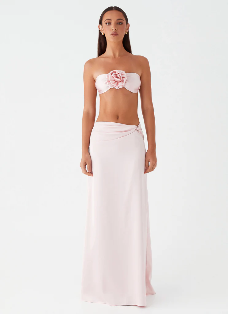 Haut bandeau rose Light Rose Crescent - Rose