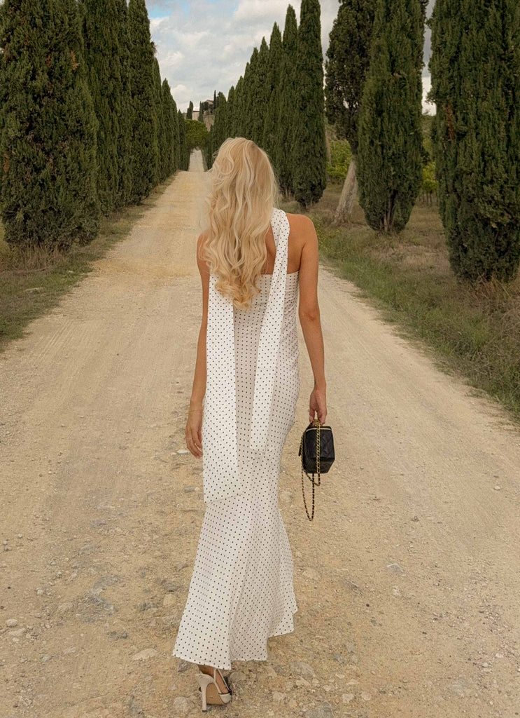 Robe Maxi Under The Pagoda - Tache blanche