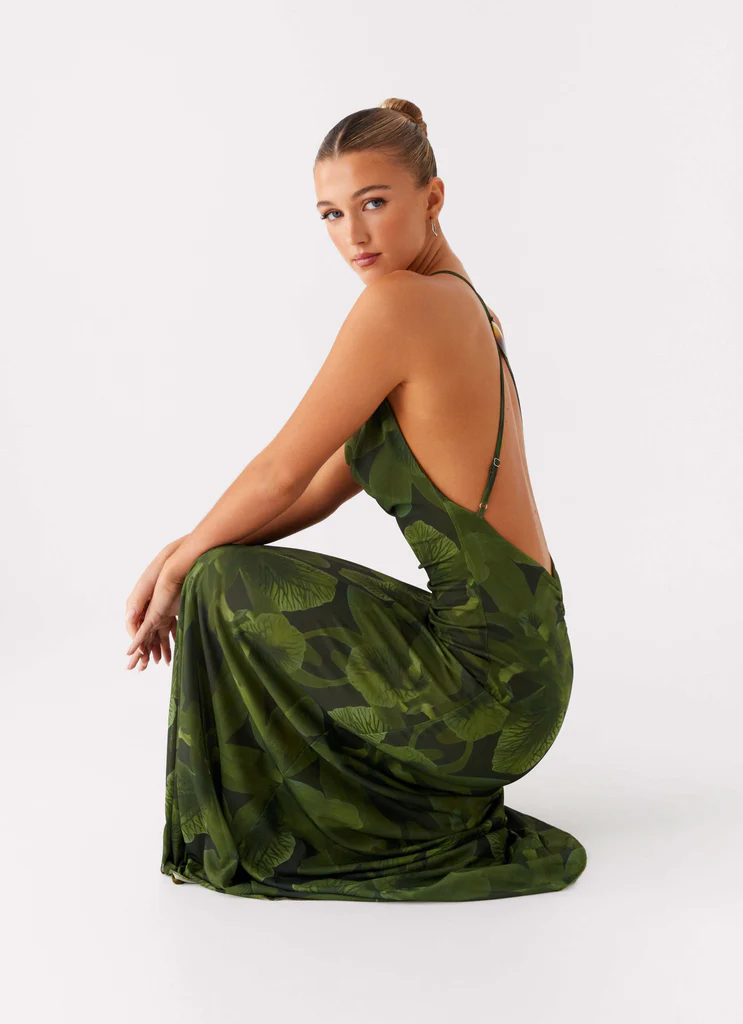Robe Maxi Dahliana – Floral Tropical Robe Maxi Dahliana - Floral Tropical