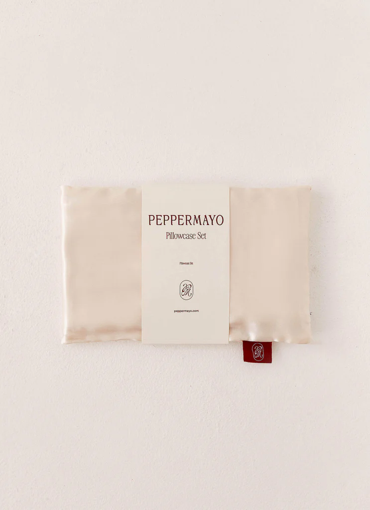 Housse d'oreiller Peppermayo - Ivoire