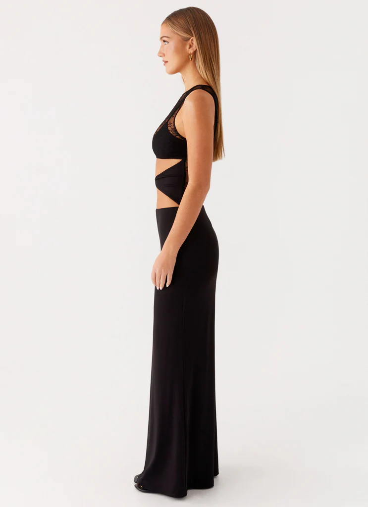 Robe Maxi Imperial – Noir Robe Maxi Imperial - Noir