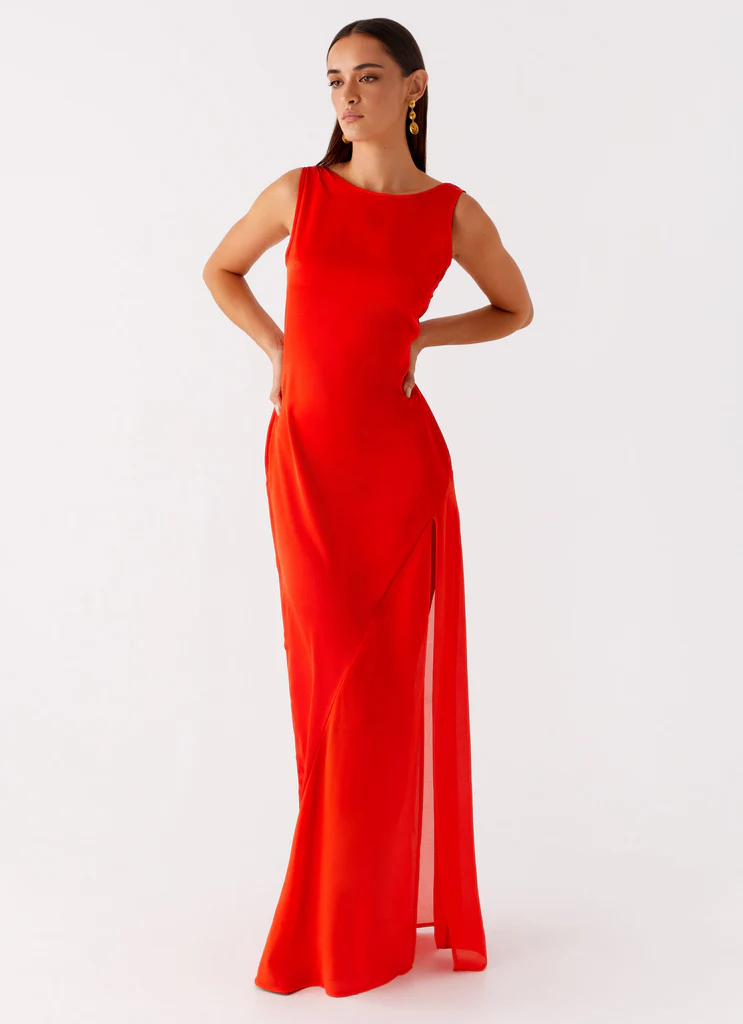Robe Maxi Ramiro - Rouge