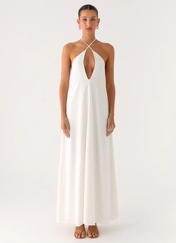 Robe Helden Maxi - Blanc