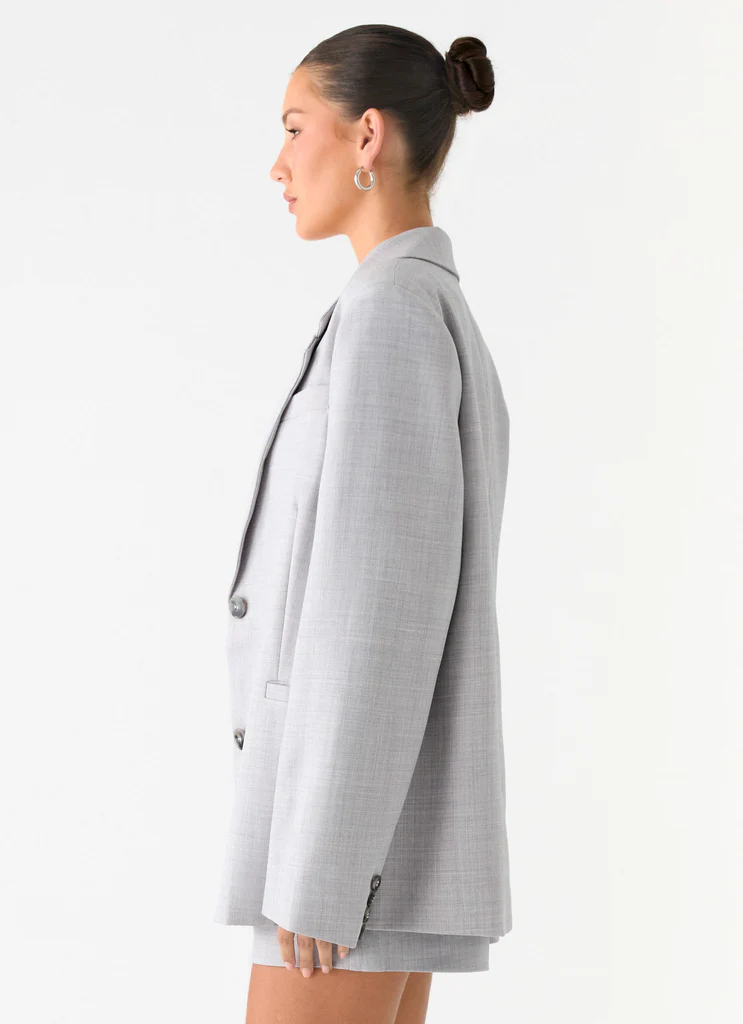 Blazer Oversized Kingston - Gris