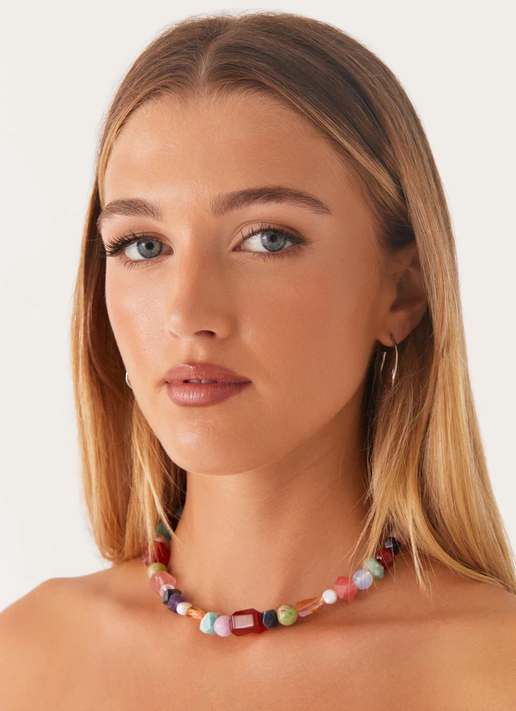 Collier Totti à perles – Multicolore Collier Totti à perles - Multicolore