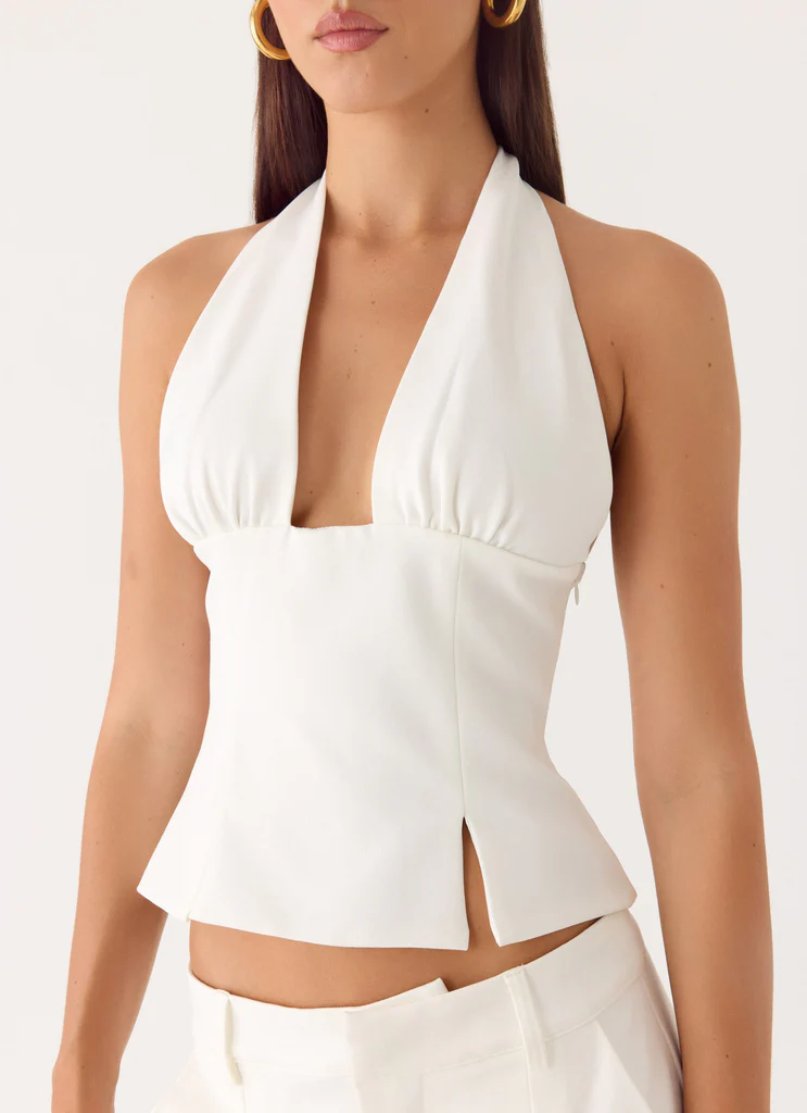 Halter Amrita - Blanc