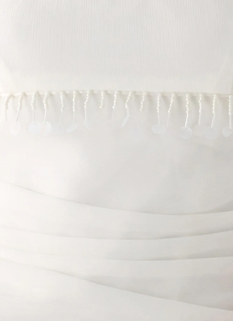 Top perlé Célébrité Idéal - Blanc