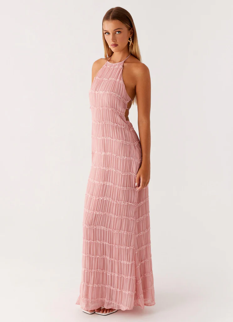 Robe Maxi Aullie - Rose