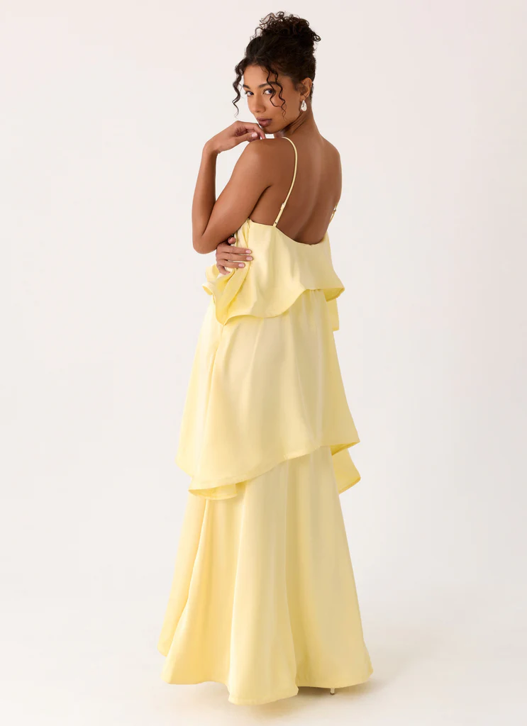 Robe Maxi Becka - Jaune