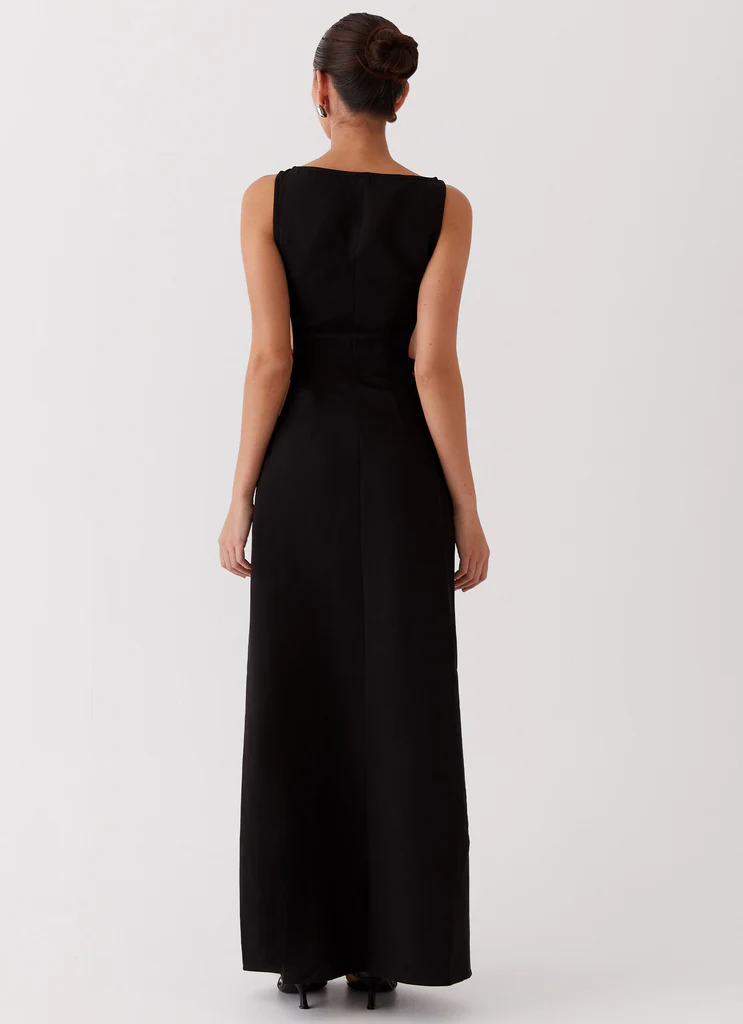 Robe maxi à boucle Cherish You - Ombre