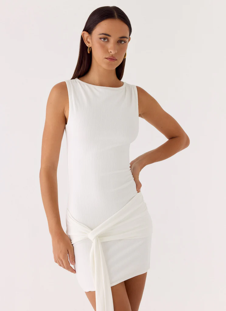 Robe Mini Everly - Blanc