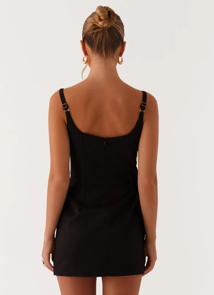 Robe Mini Aretha – Noir Robe Mini Aretha - Noir