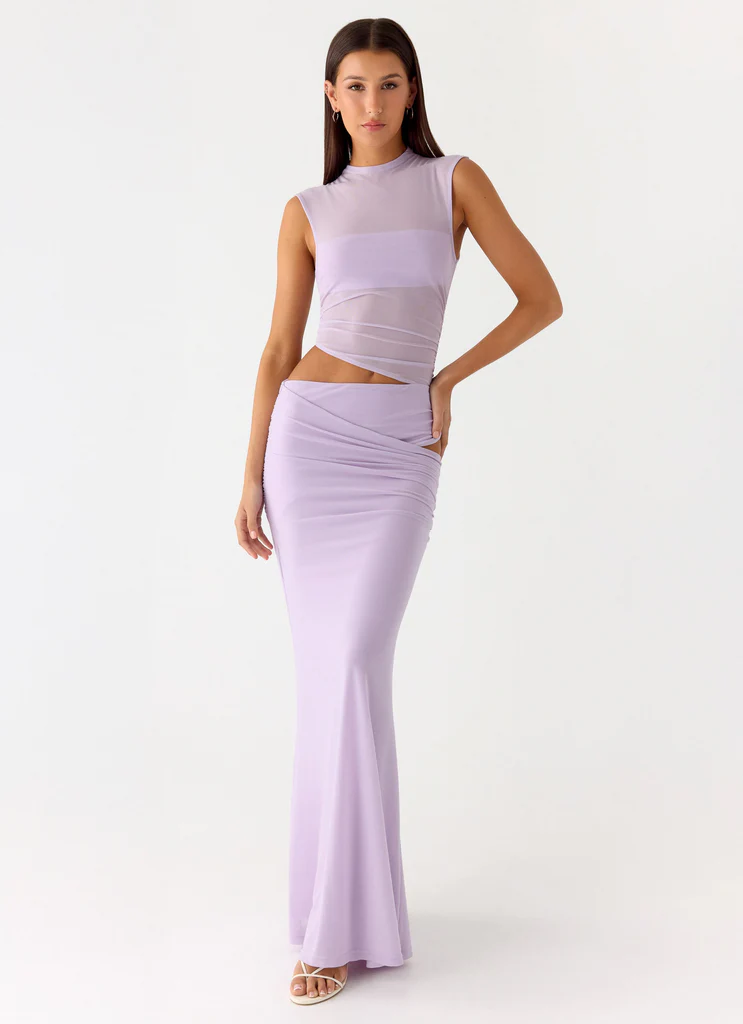 Robe Maxi Briony - Lavande