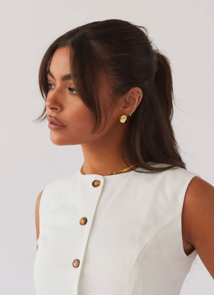Gilet en lin Born For Bordeaux - Blanc