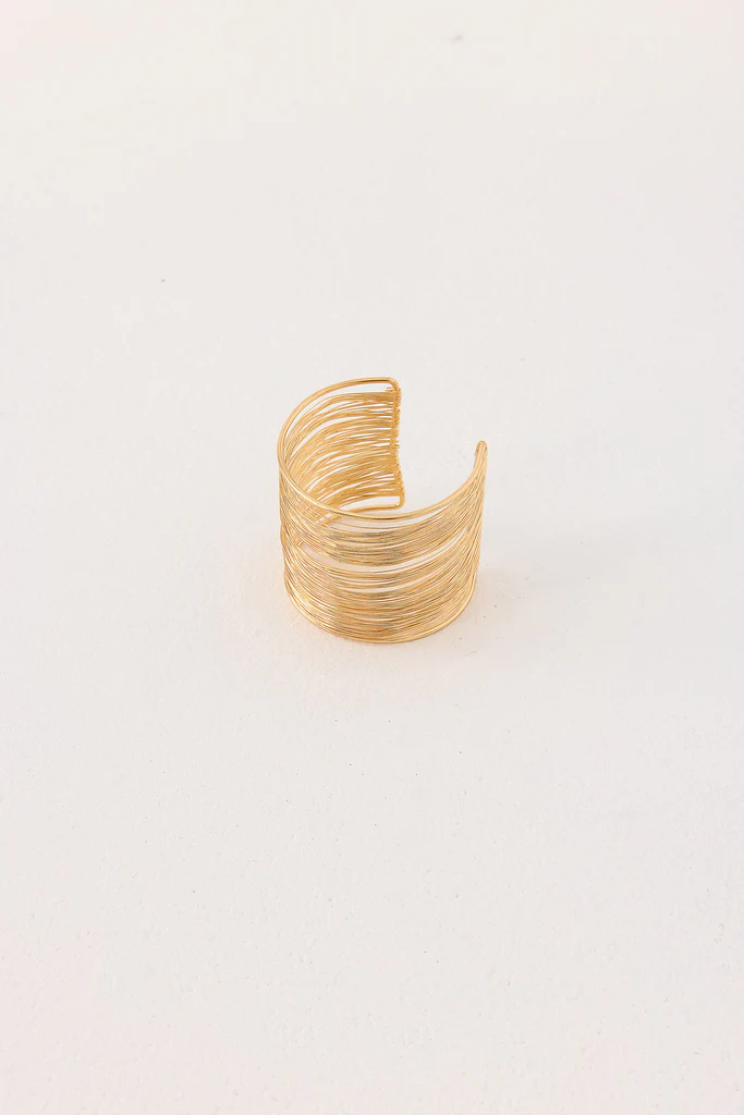 Bracelet de poignet Golden Blur - Or