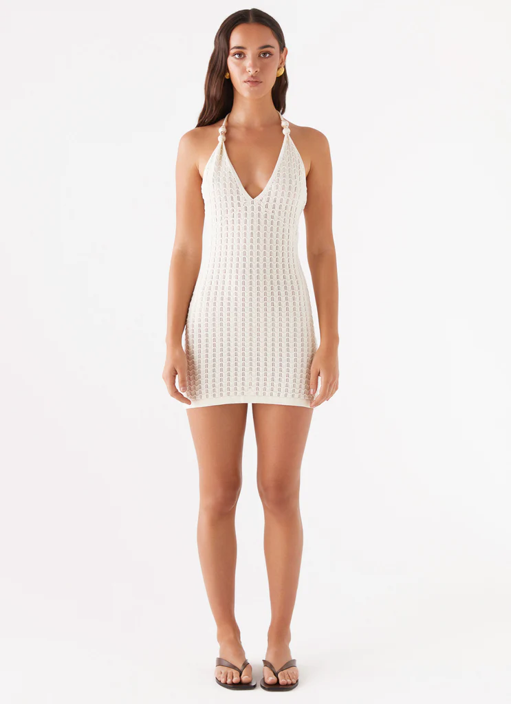 Robe Mini Zosia Diamond - Beige