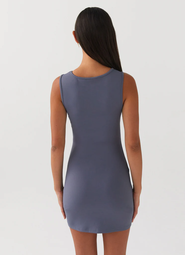Robe Mini Cosmic Chic - Cendre