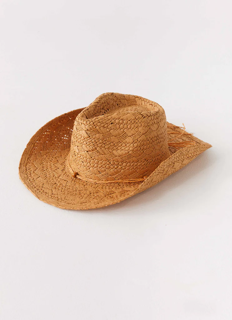 Chapeau de cow-boy Storm - Naturel