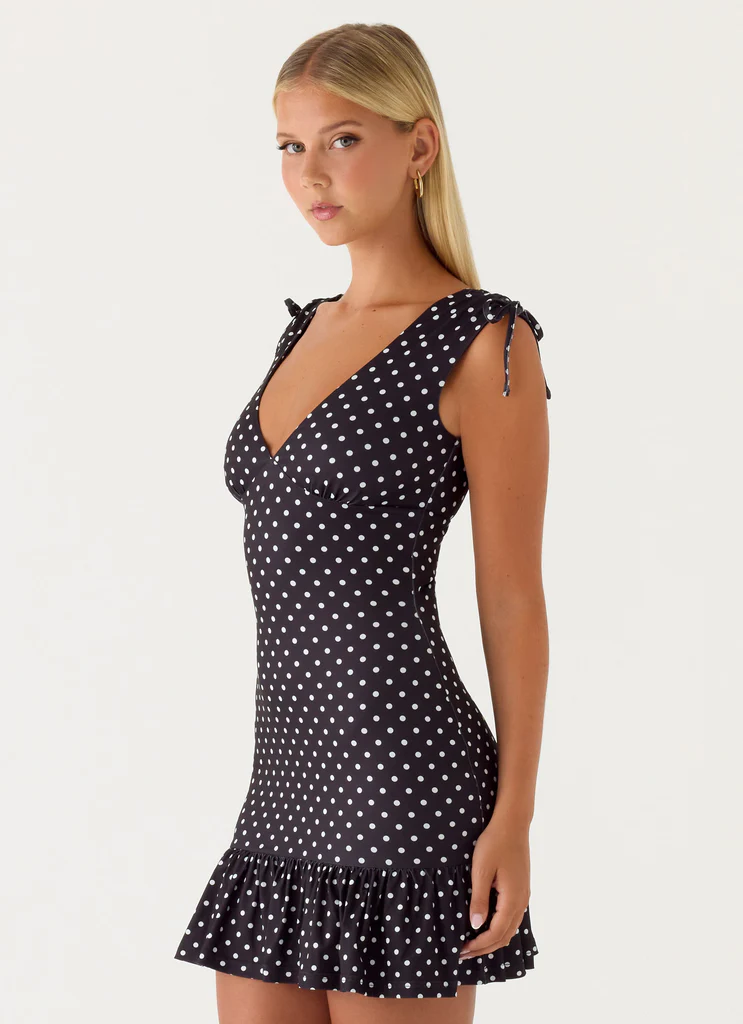 Robe Mini Acacia - Tache Noire