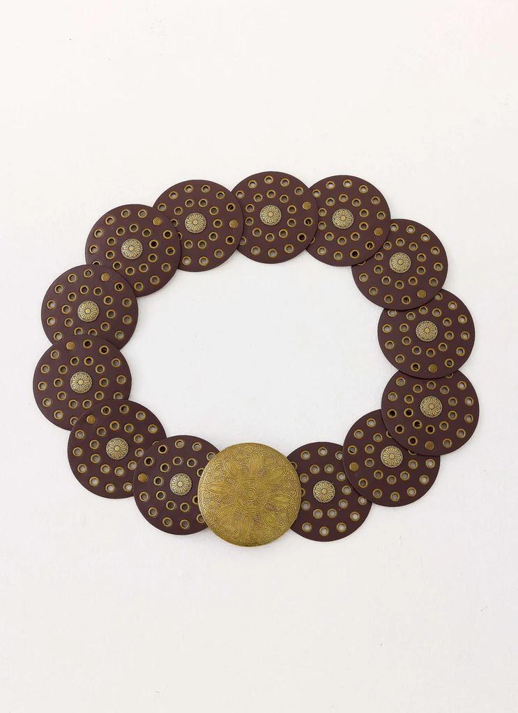 Ceinture Double Take - Marron