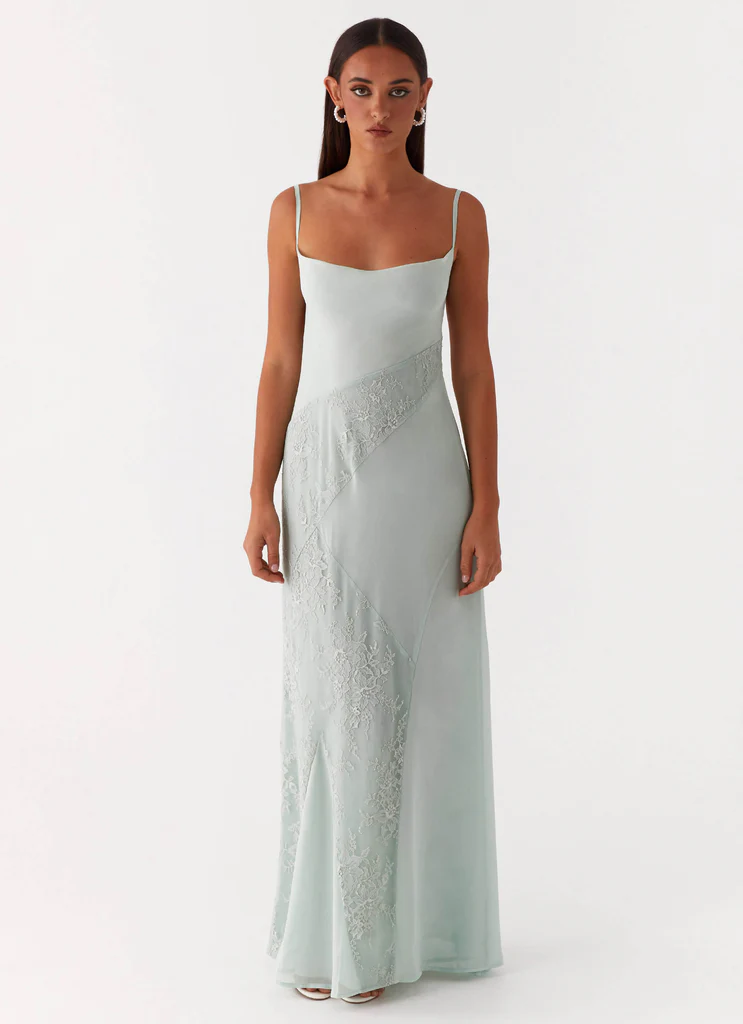 Robe Maxi Gabriana - Sauge