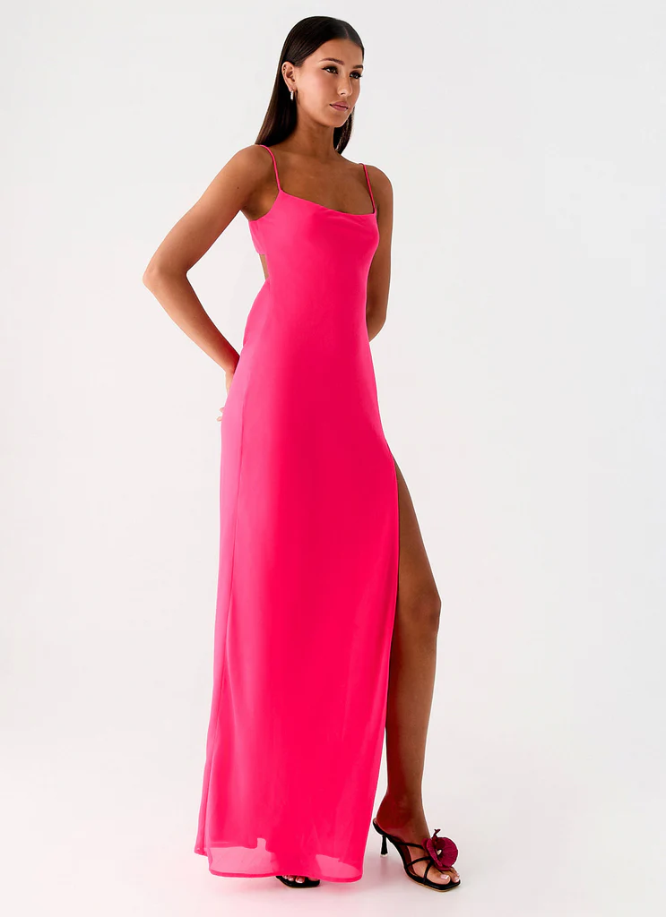 Robe Maxi Alouette - Fuchsia