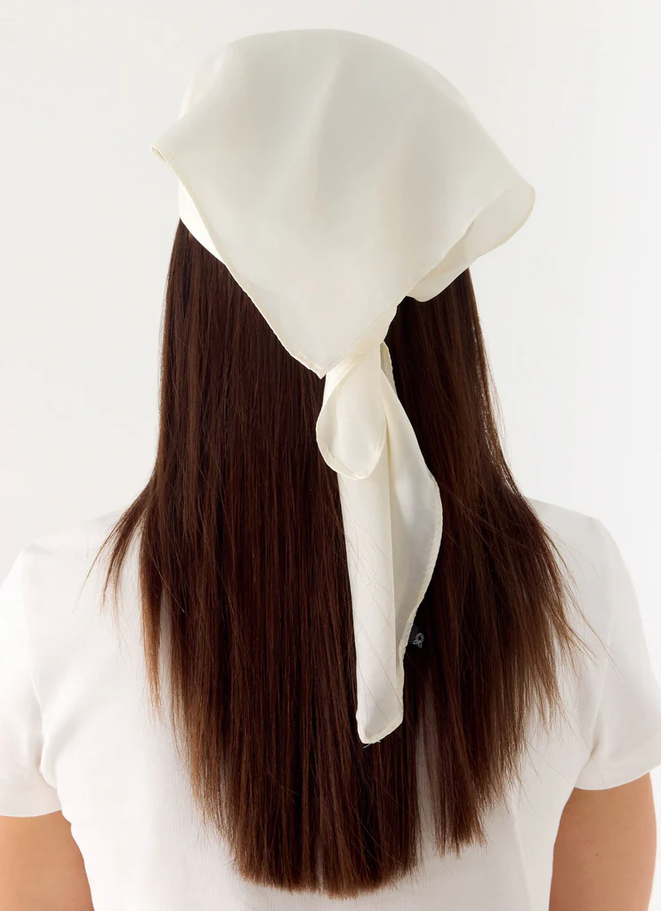 Foulard pour la Tête Lover Vibes - Crème