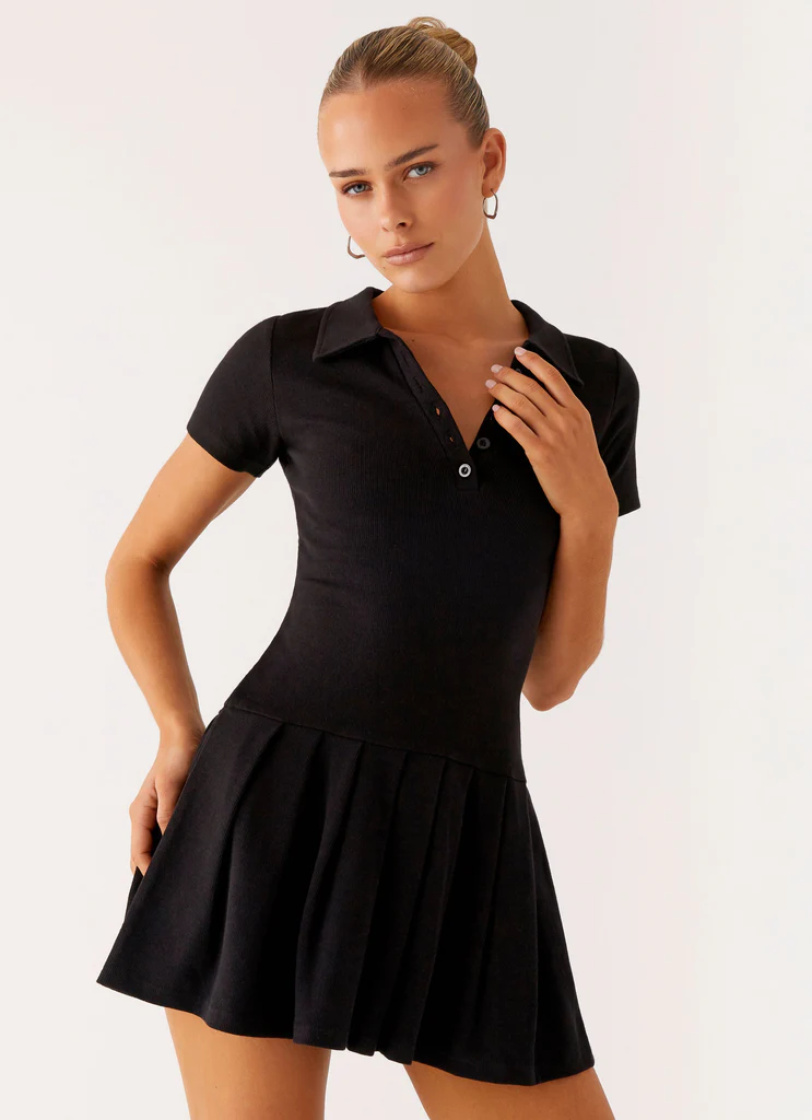 Robe Mini Alondra - Noir