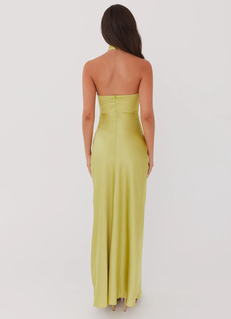 Robe Maxi Elowen - Chartreuse