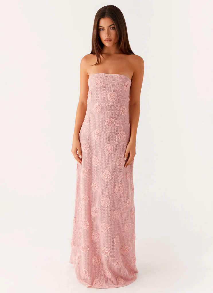 Robe Maxi Holly - Rose