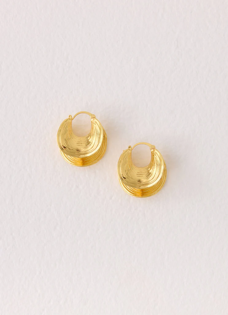 Boucles d'oreilles Sol Beam - Or