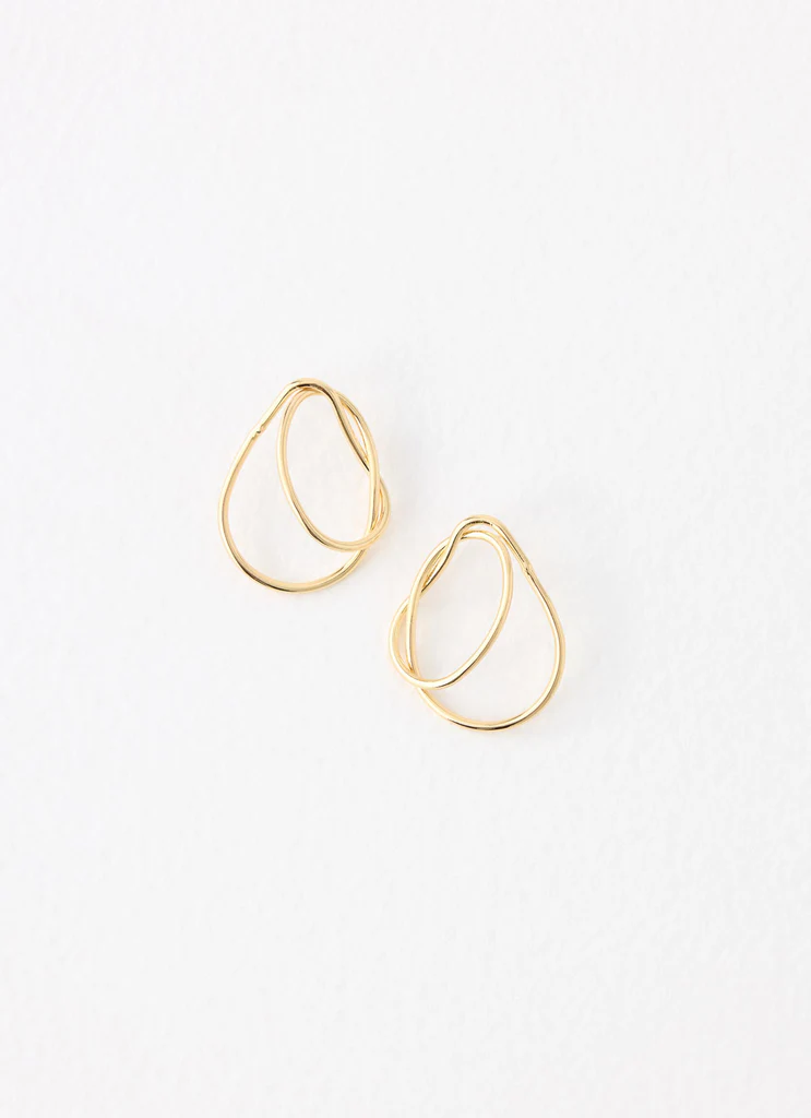 Boucles d'oreilles Cloudform - Or