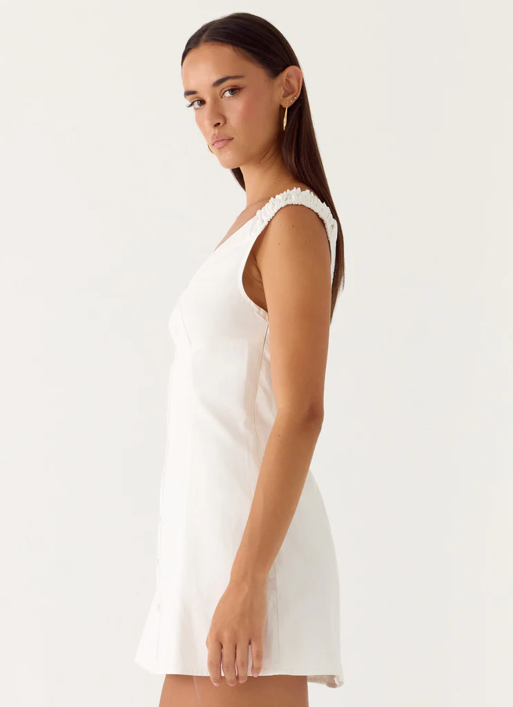 Robe Mini Drift - Blanc