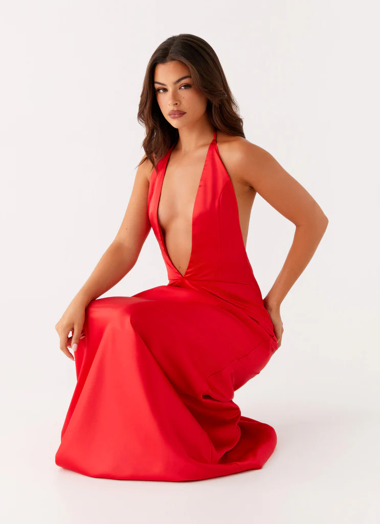 Robe Maxi Idol – Rouge Robe Maxi Idol - Rouge