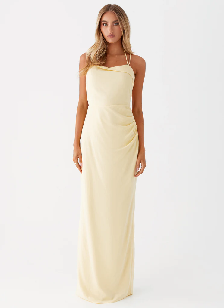 Robe Maxi Indi - Jaune