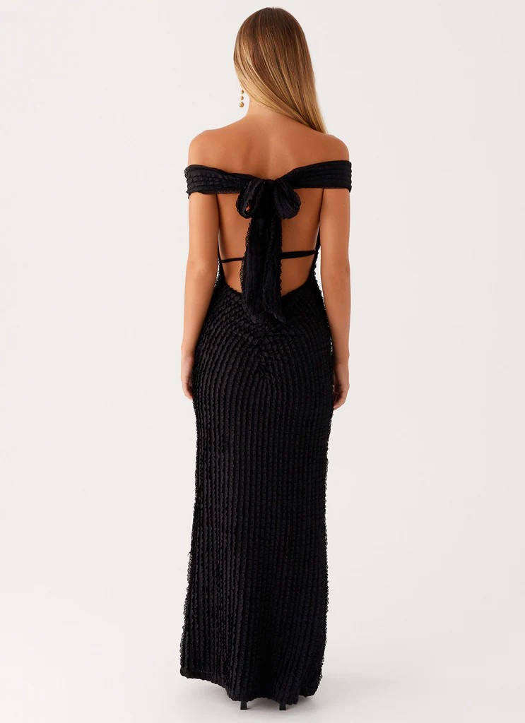 Robe Maxi Chantelle - Noir