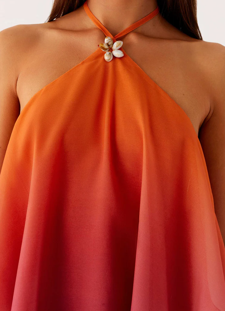 Robe Mini Twin Flame - Gradation Orange