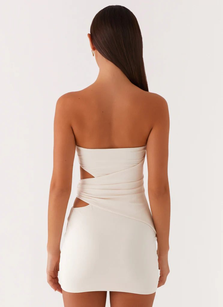So Iconic Mini Dress - Ivoire