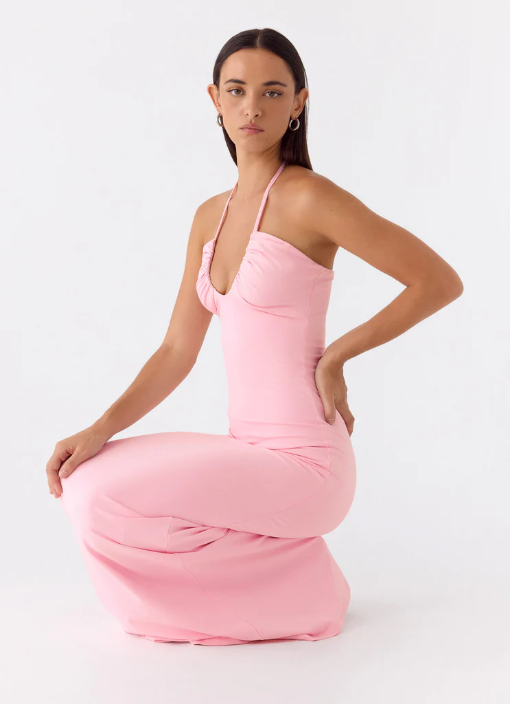 Robe Xola Maxi - Rose
