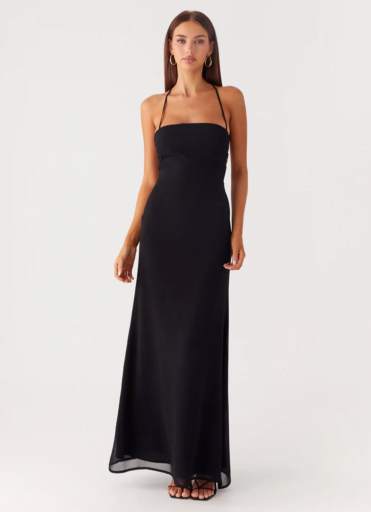Robe Maxi Peggy - Noir