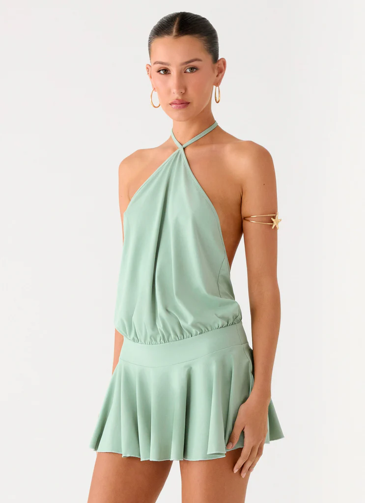 Robe Mini Mable – Vert Robe Mini Mable - Vert