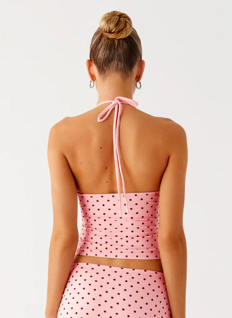 Haut à lacets avec œillets Bahama - Points fraise