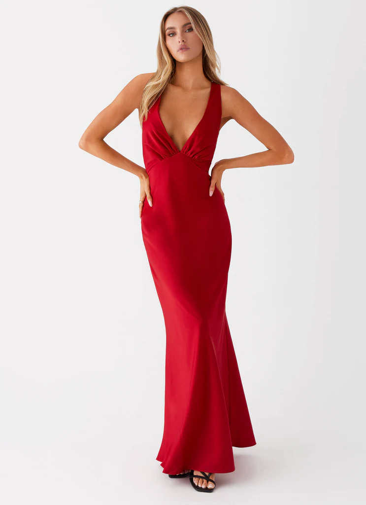 Robe Maxi Sylvia - Rouge